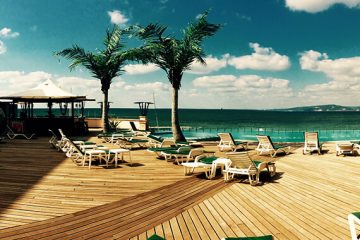 Hotel view of the sea