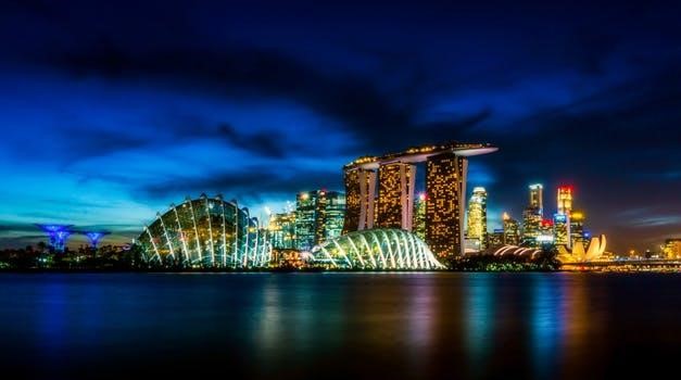 the city of singapore